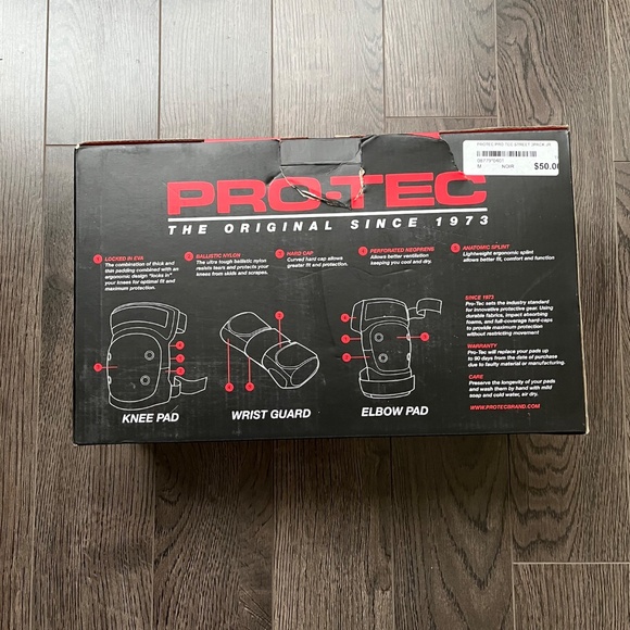 Pro-Tec - Street Gear Jr 3 Pack, Black, Youth Medium - Picture 4 of 4